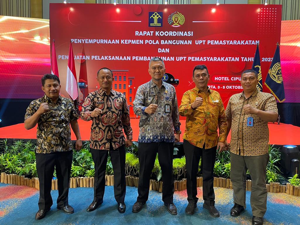 Lapas Bagansiapiapi Ikuti Penguatan Pelaksanaan Pembangunan UPT Pemasyarakatan oleh Dirjen PAS