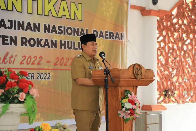 Bupati Rohul Kukuhkan Pengurus Dekranasda  Periode 2022-2027