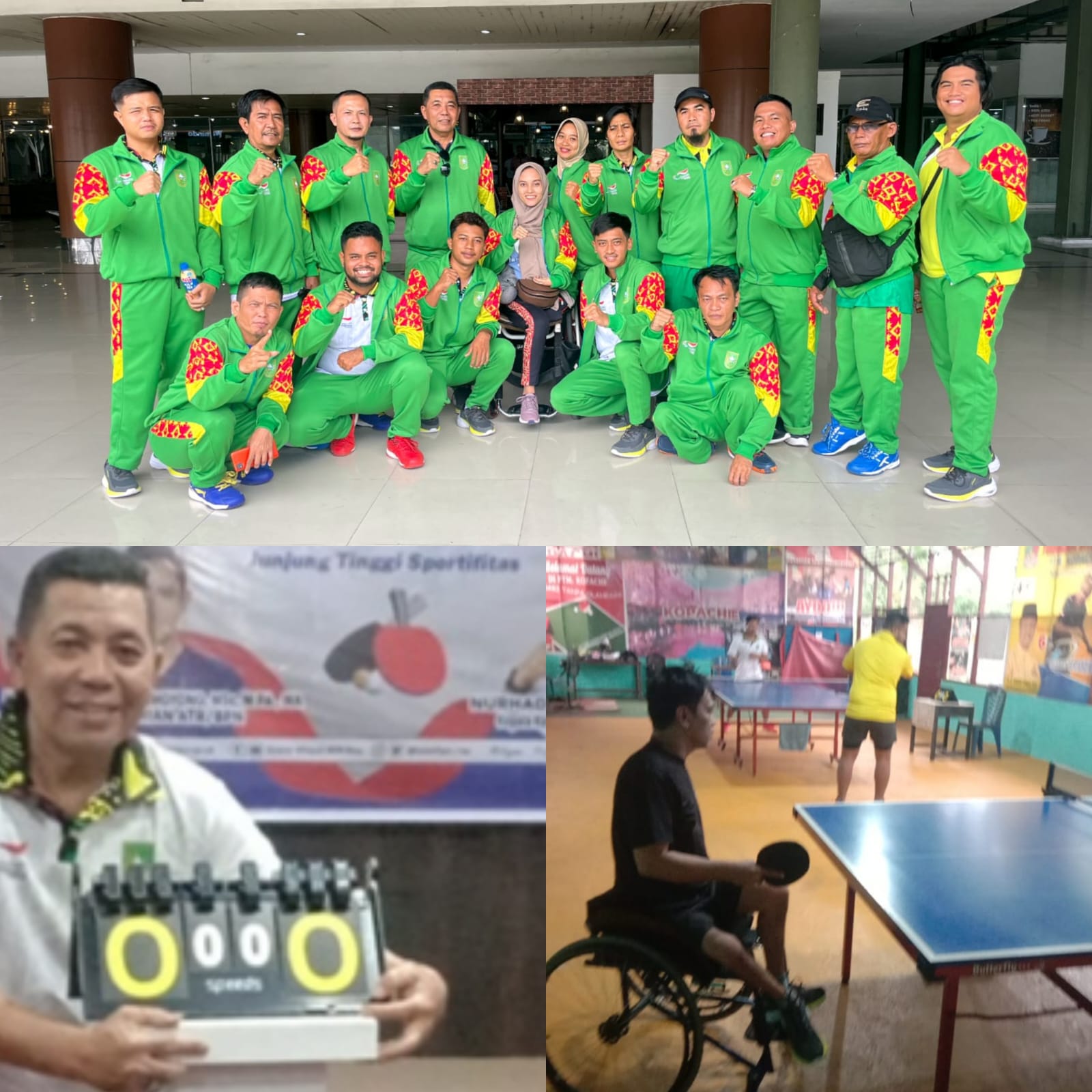 Atlet Tenis Meja NPC Riau Siap Sabet Medali di Peparnas XVII 2024