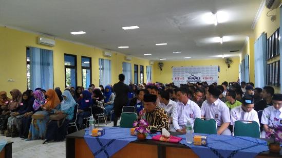 BIRRU dan Rohis SMAN 8 Pekanbaru Taja Latihan Dasar Kepemimpinan