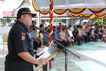 Galleri Foto Pembukaan Diklat Kamtimas dan Bela Negara Pengurus  SENKOM MITRA POLRI Se-Riau