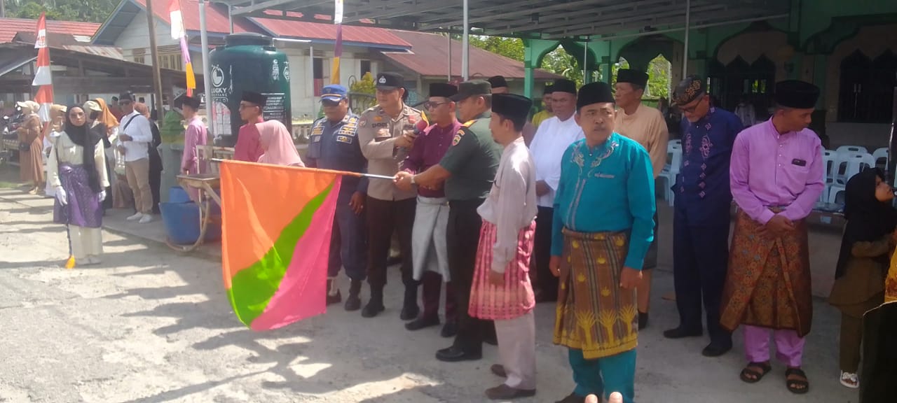 Camat Merbau Lepas Fawai Taqruf, Semaraknya Diikuti Ribuan Masyarakat