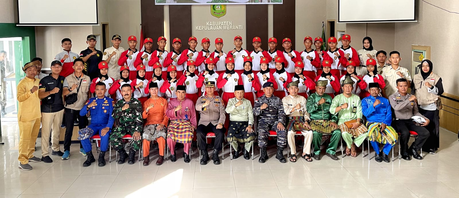 30 Calon Paskibraka Meranti Mulai Latihan