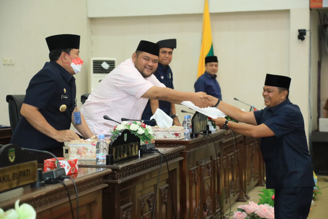 DPRD Rohul Gelar Rapat Paripurna Laporan Reses Masa Persidangan III Tahun 2022