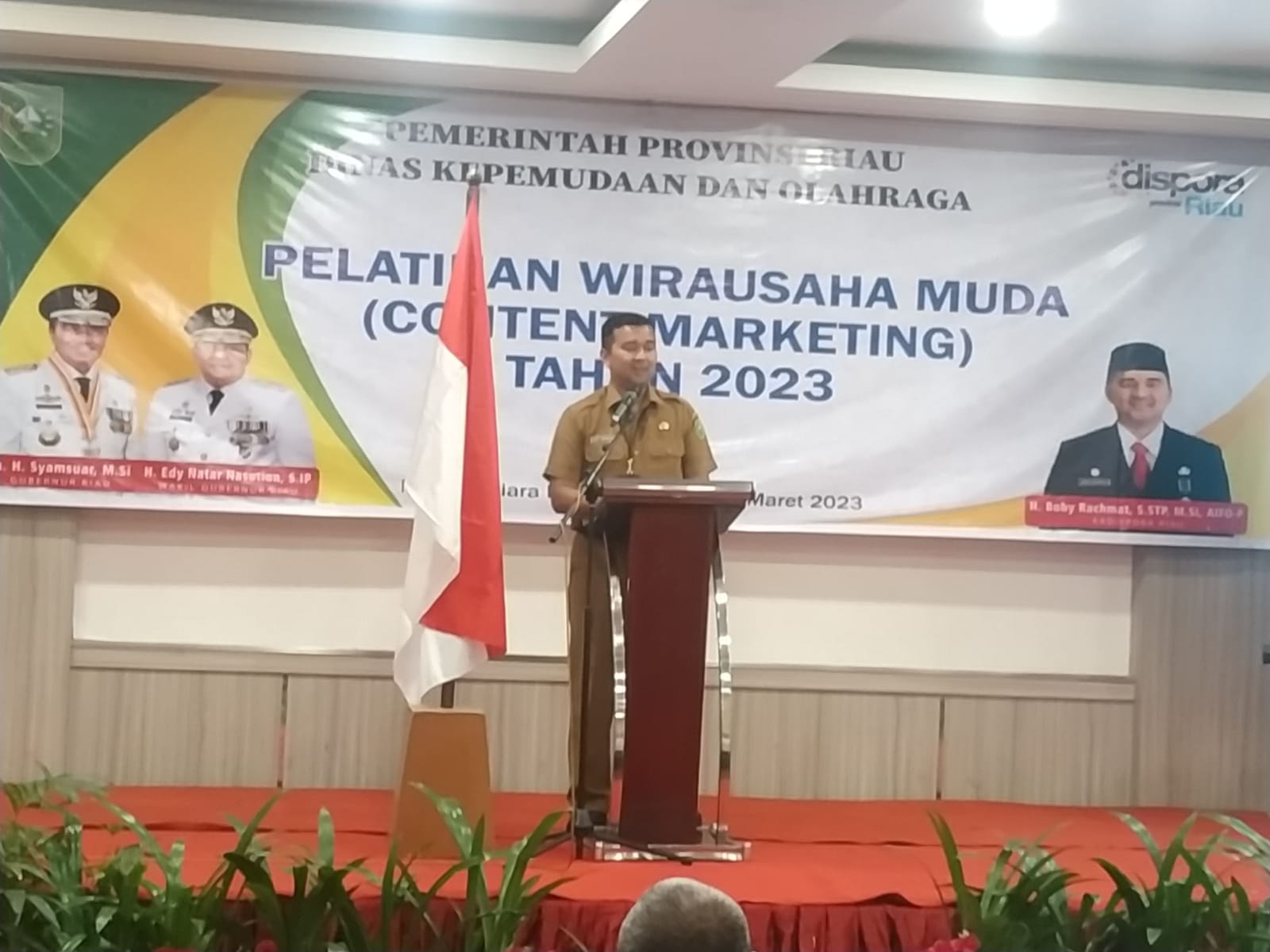 Dispora Riau Gelar Pelatihan Wira Usaha Muda