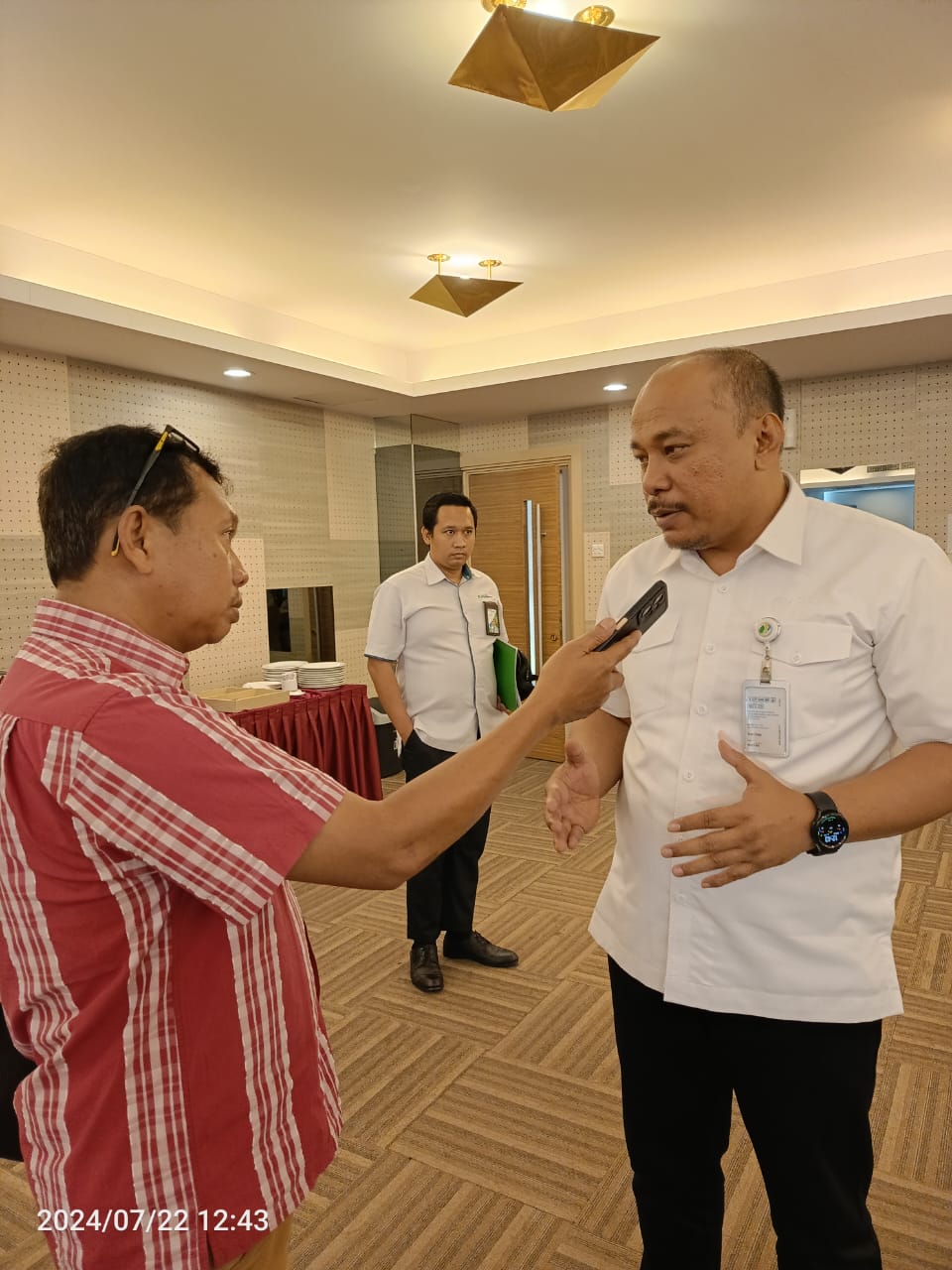 Kepala Kanwil BPJS Tenagakerjaan Sumbar Riau Kepri, Eko Yuyulianda ucapkan Terima Kasih