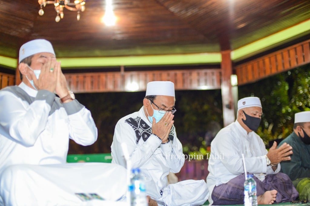 Pemkab Inhil Gelar Istighosah Kubra, Zikir dan Doa Bersama di Masa Pandemi Covid 19