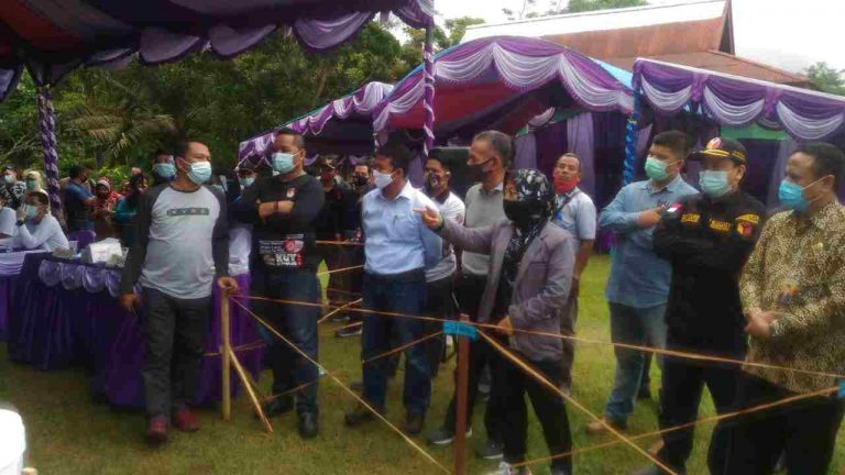 KPU Inhu Gelar Simulasi Pemungutan Suara