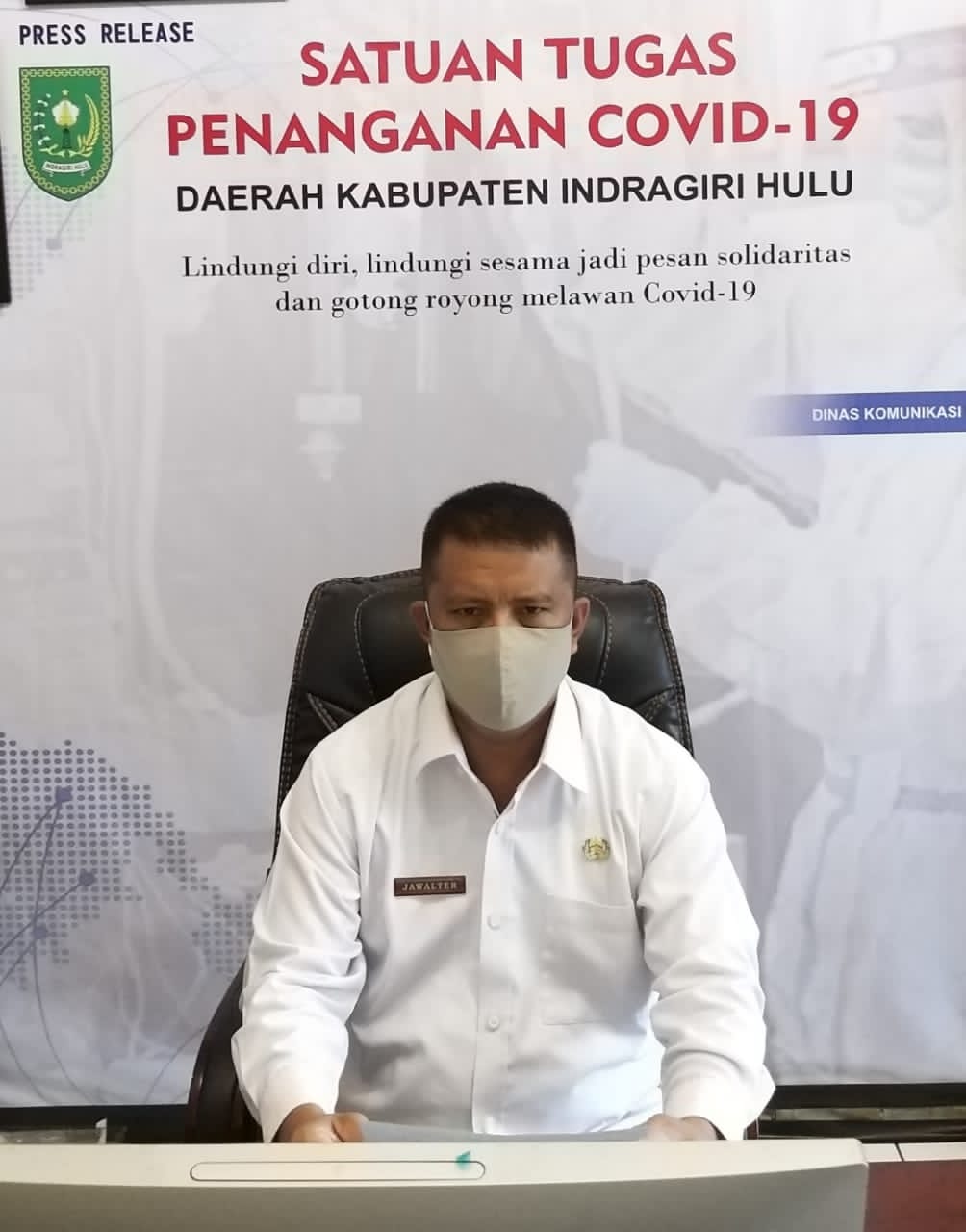 Komulatif Konfirmasi Covid-19 Inhu Terus Bertambah