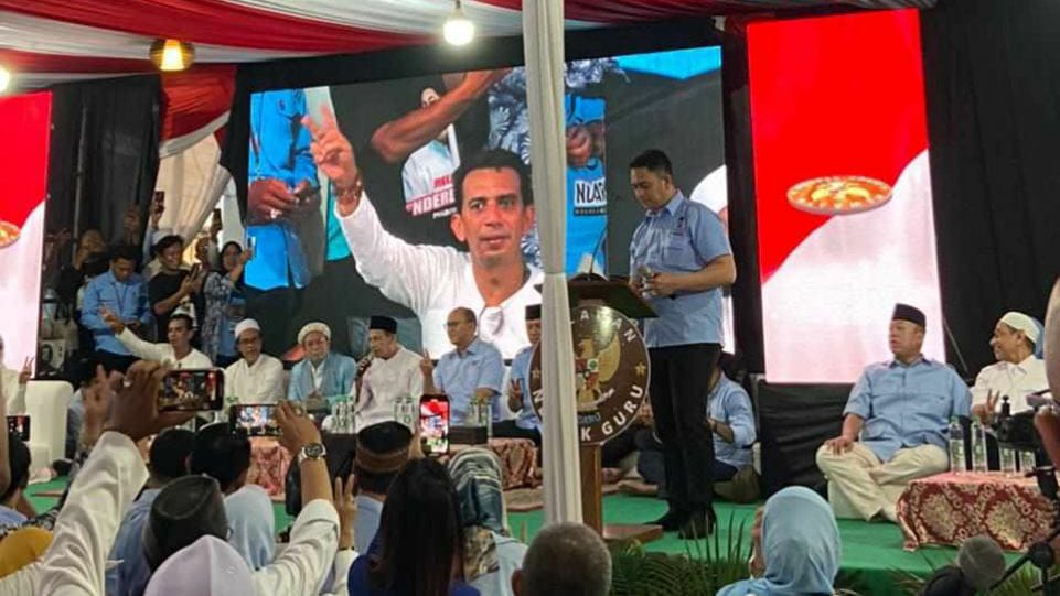 Luncurkan Relawan Nderek Guru Indonesia, Ndaru Rilis Jingle Kemenangan Prabowo-Gibran “Wayae”