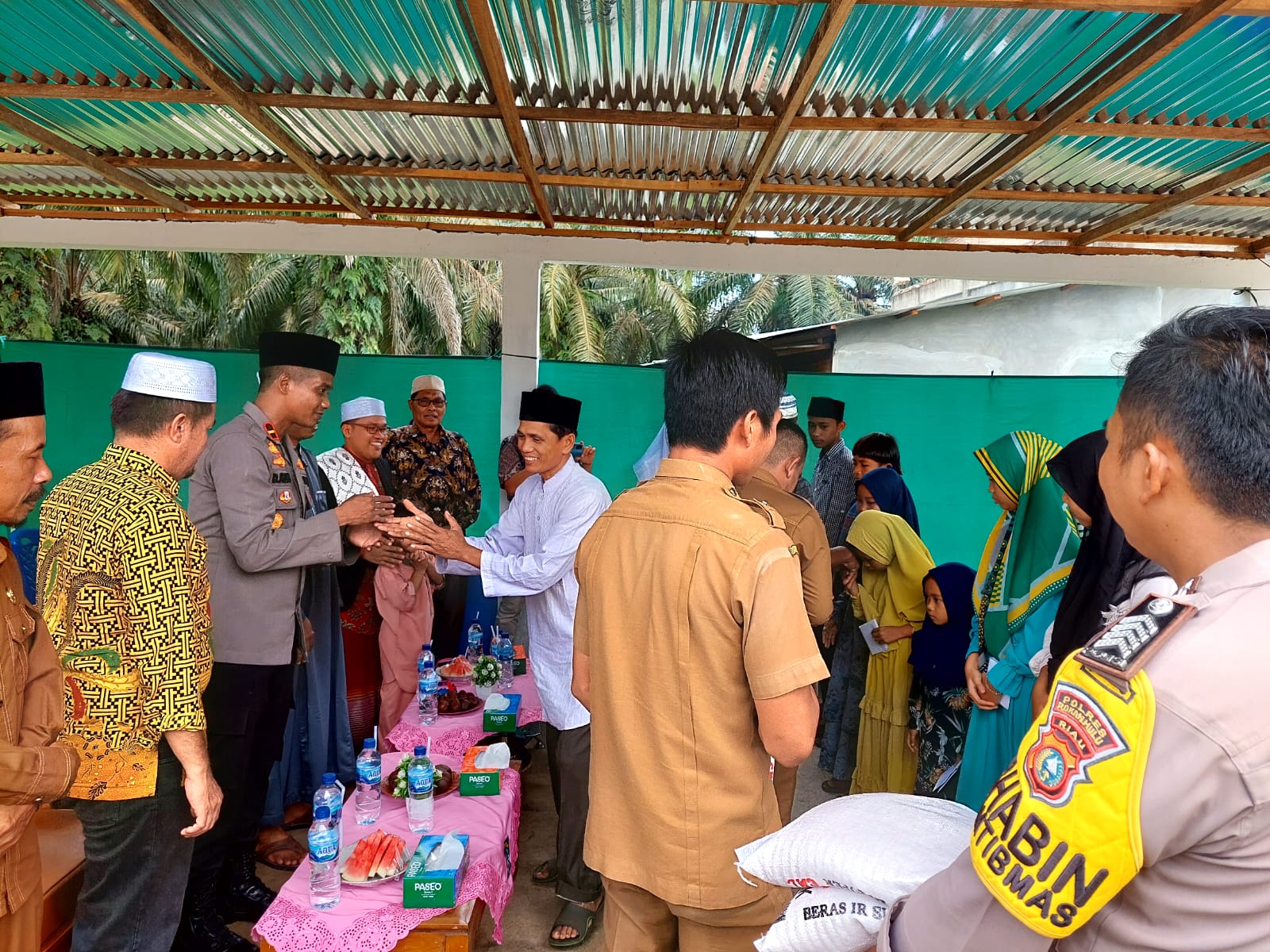 Polsek Rambah Hilir Gelar Temu Ramah dan Doa Bersama