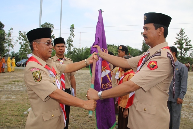 Pramuka Pelalawan Gelar Kursus Mahir Dasar