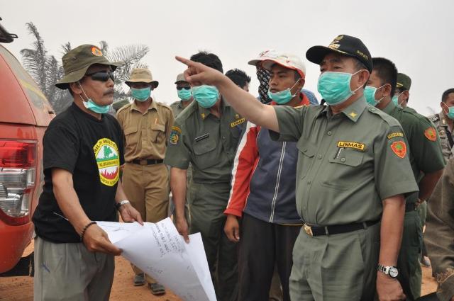 Karhutla Desa Tanjung Sembilan Satu Hari Membakar 400 Hektare