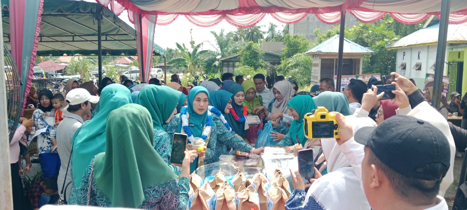 TP PKK Riau Apresiasi Kiprah dan Transformasi Posyandu di Rokan Hilir