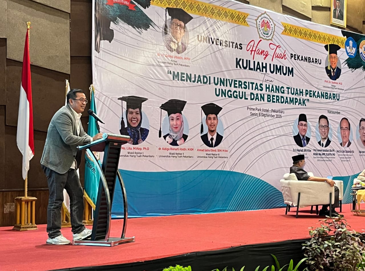 Ketua PWI Riau Raja Isyam Azwar Ingatkan Mahasiswa: Jurnalis Harus Jadi Pilar Demokrasi di Era Digital