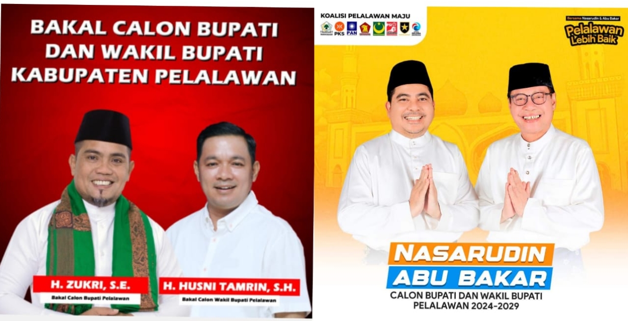 Perebutan Kursi Wakil Bupati Pelalawan Sengit, Paman dan Keponakan Terlibat Persaingan Sengit