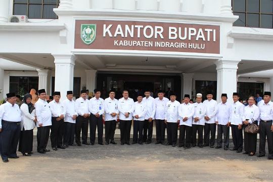 Bupati Inhu Apresiasi kabupaten INHU  Menjadi Tuan Rumah Pelaksanaan Amal Bhakti Ke-69