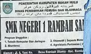 Kepsek SMKN 1 Rambah Samo Bantah Berbuat Amoral