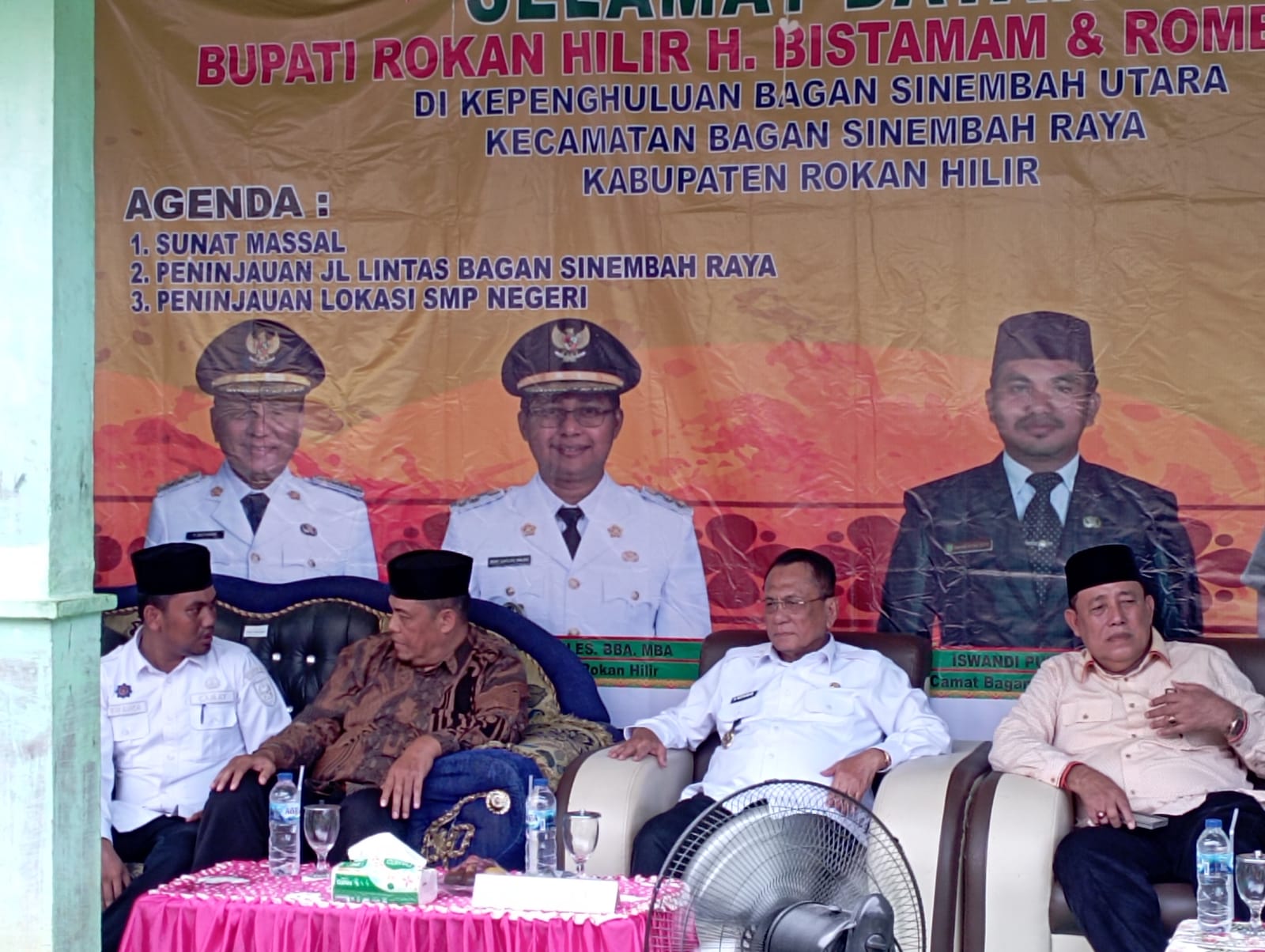 Bupati Bistamam Janji Bangun Jalan Lintas Ampaian Rotan di APBD Rohil 2026
