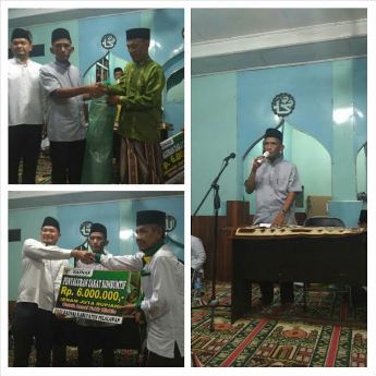 Sekda Safari Ramadhan di Masjid Al-Falah di Desa Teluk Kuala Kampar