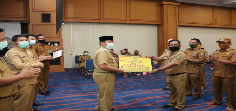 Kecamatan Kepenuhan Utusan Rohul  Ajang Evaluasi Kinerja Pemerintah Kecamatan Tingkat Provinsi