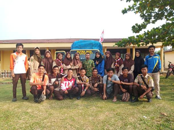 Pramuka SMA Negeri 1 Kepenuhan ikuti Kemah Saka Wirakartika  di Kabupaten Kampar