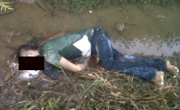 Warga Desa Damai Bengkalis Temukan Mayat Tionghoa Dalam Parit