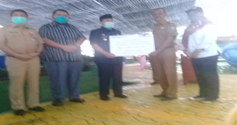 Resmikan Agro Wisata Kurma, Bupati Sukiman   Apresiasi Kinerja Kades Babussalam  Rohul