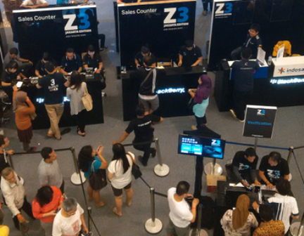 Penjualan Perdana Z3 Jakarta Laku Keras