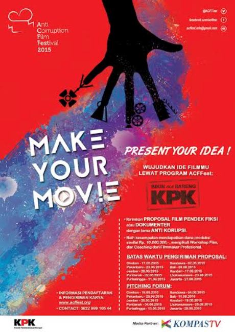 Lewat Film, KPK Ajak Anak Muda Riau Perangi Korupsi