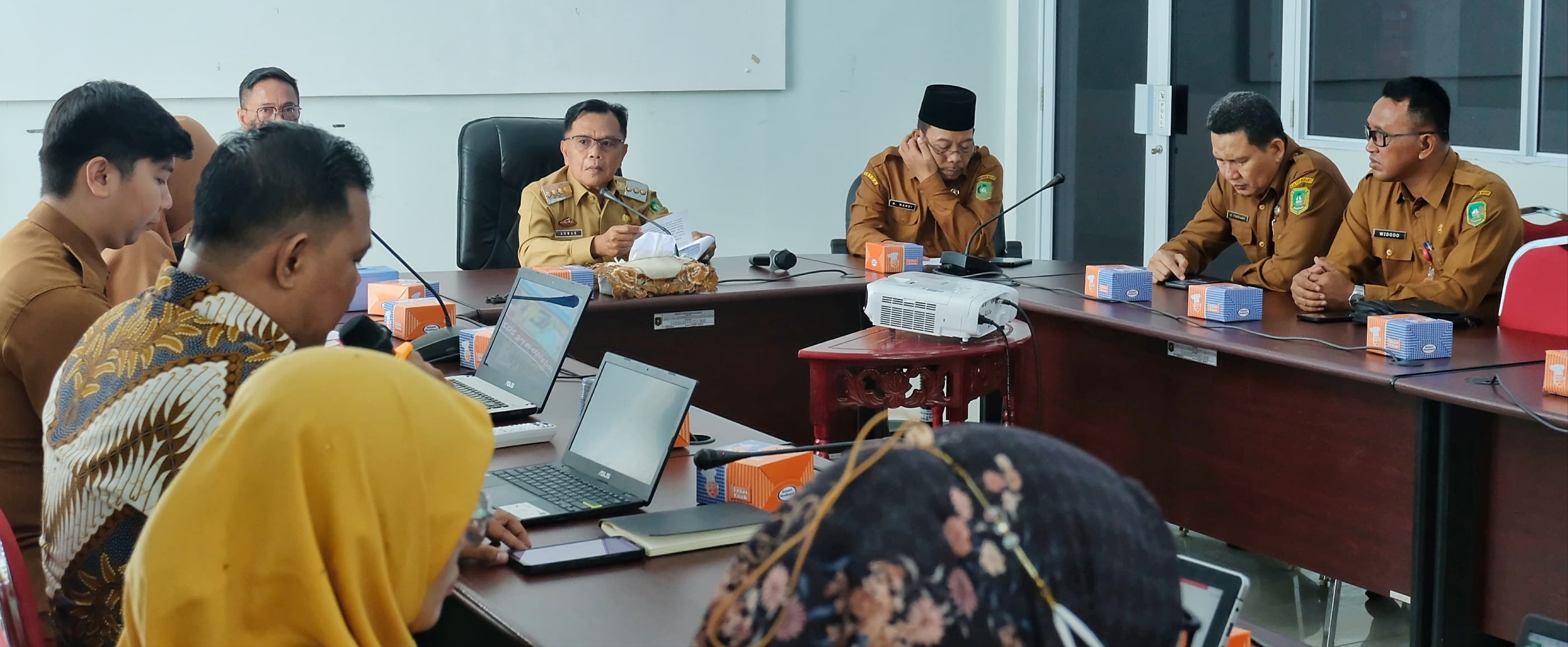 Komitmen Penurunan Stunting, AKBP Purn H Asmar Pimpin Rakor TPPS