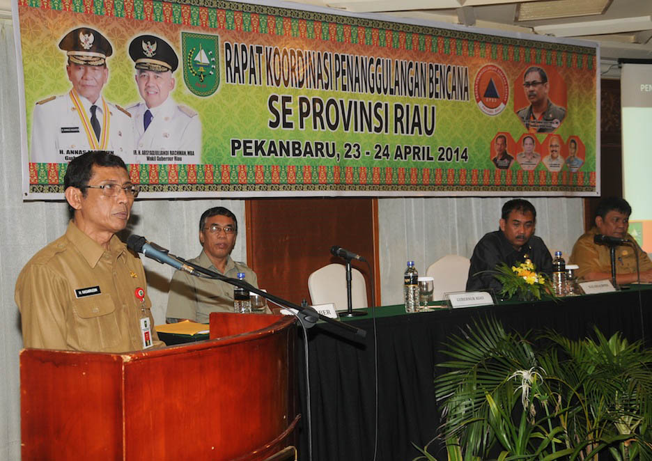 Antisipasi Bahaya Karhutla, BNPB Riau Gelar Rakor