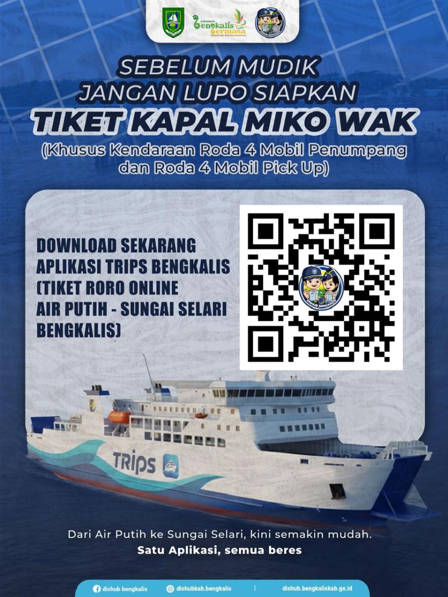 Mudik Melalui Roro, Penumpang di Minta Siapkan Tiket Lebih Awal, Caranya Begini