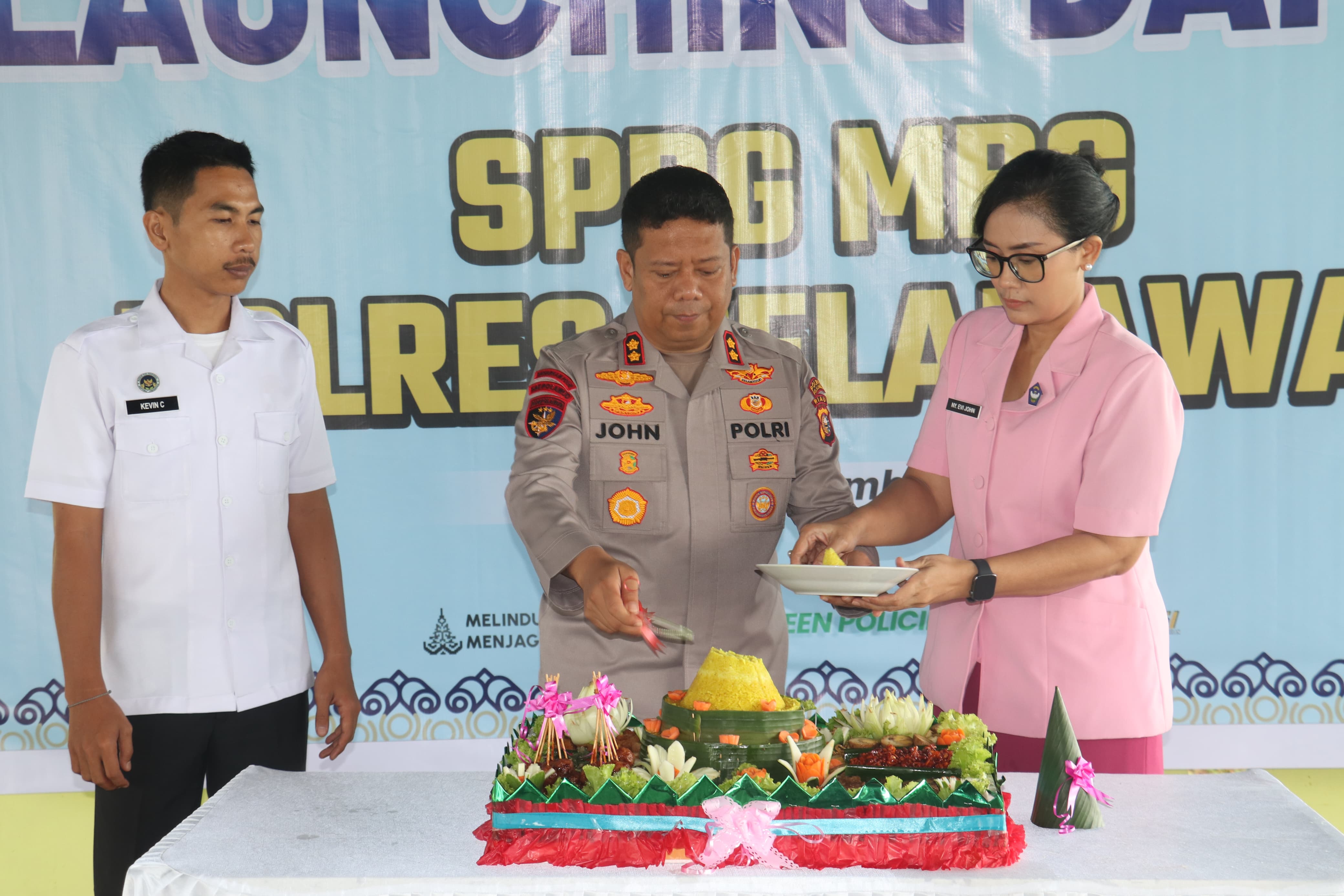 Polres Pelalawan Luncurkan Program Dapur SPPG Makan Bergizi Gratis, Dorong Kesehatan Masyarakat