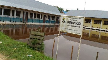 Sembilan Sekolah di Pelalawan di Liburkan 