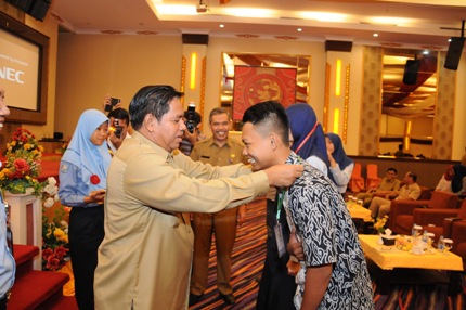 Utusan 10 Kabupaten Ikuti Lomba Perpustakaan SLTA