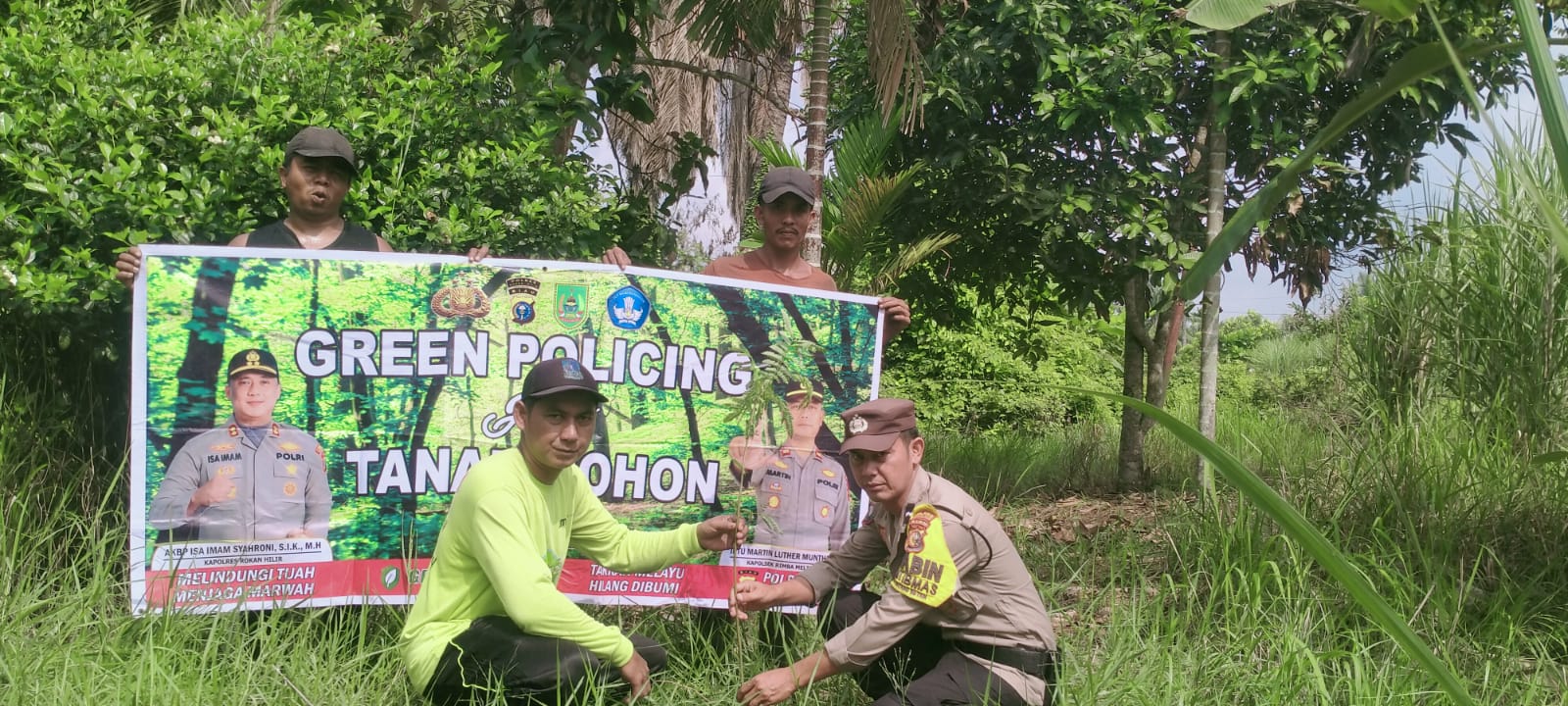 Polsek Rimba Melintang Gelar Sosialisasi Green Policing