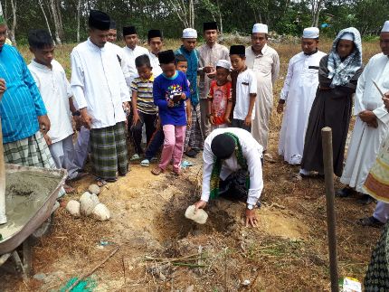 Pembangunan Mesjid Babul Jannah Sei Kuning Sudah Mulai Dilaksanakan