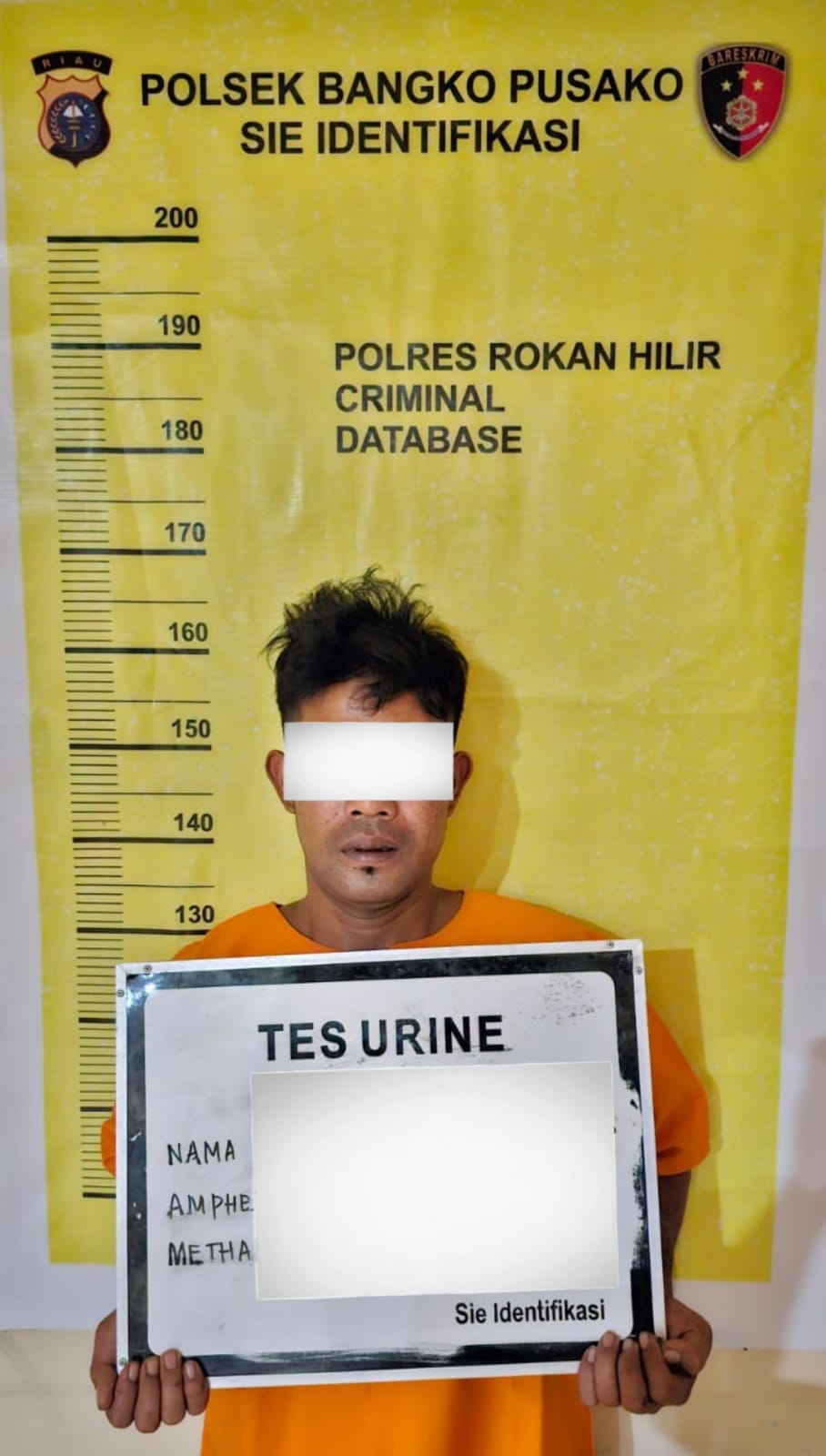 Bacok Kaki Korban Hingga Hampir Putus, Warga Jalan Annas Maamun Diringkus Polsek Bangko Pusako 