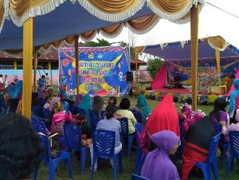 Tingkatkan Bakat Usia Dini, 13 TK di Kec. Mandau Ikuti Pentas Seni