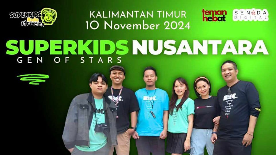 Senada Digital Records bersama TemanHebat Management Gebrak IKN Lewat Superkids Nusantara