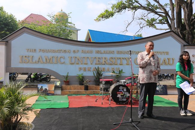 Mapala Universitas Islam Riau  Rayakan Hari Bumi 