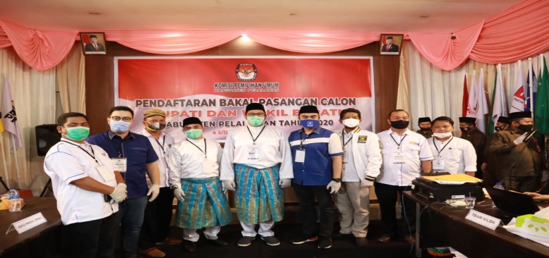 Abu Mansur Matridi - Habibi Hapri Mendaftar Kedua Ridi Bersyukur Ketika KPU Nyatakan Lengkap