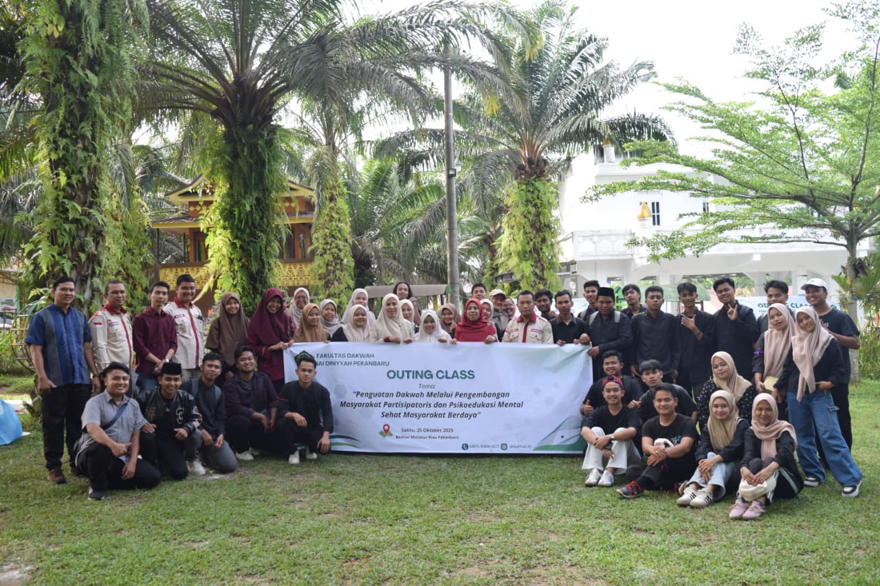 Fakultas Dakwah IAI Diniyyah Pekanbaru Adakan Outing Class Bersama Dosen dan Mahasiswa