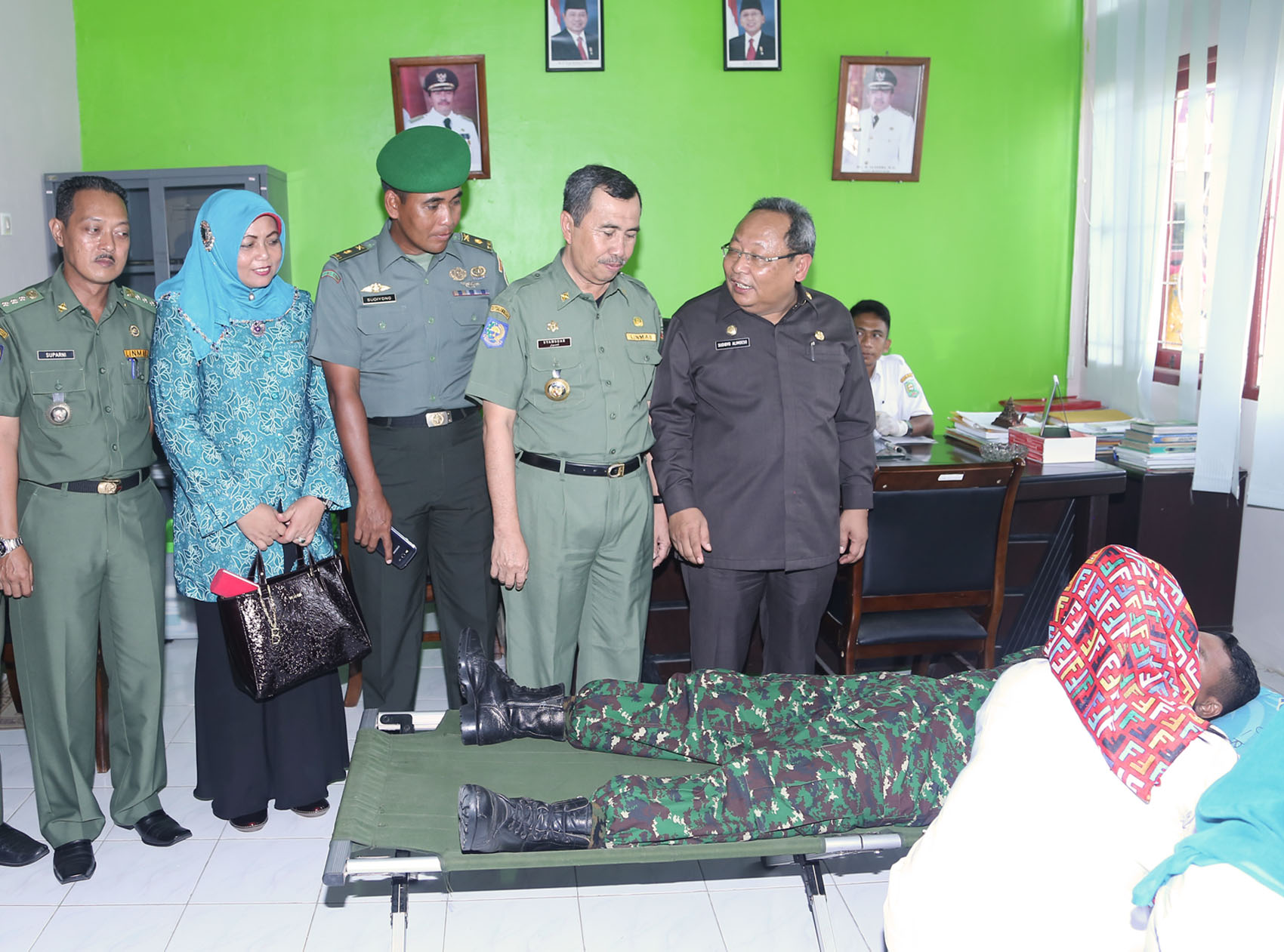 Bupati Siak Buka Peringatan Bulan Bhakti TNI Manunggal KB-Kes