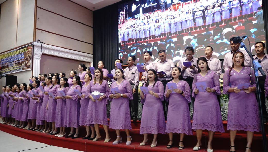 Natal GPdI Pelalawan Penuh Sukacita: Ribuan Jemaat Rayakan Damai Kristus