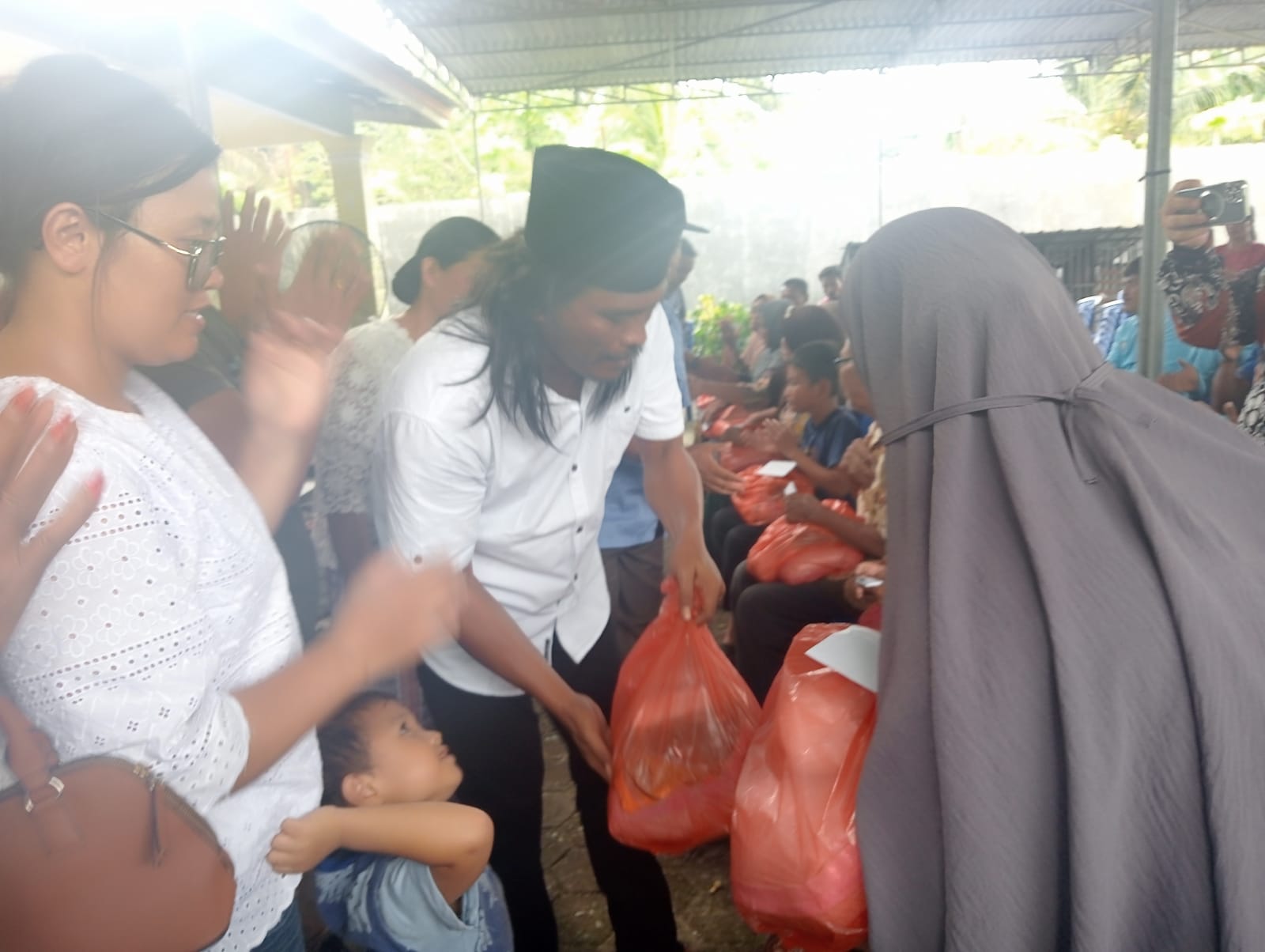 PUK SPPP Bangunjaya  Syukuran dan bantu Anak Yatim dan Kaun Dhuafa