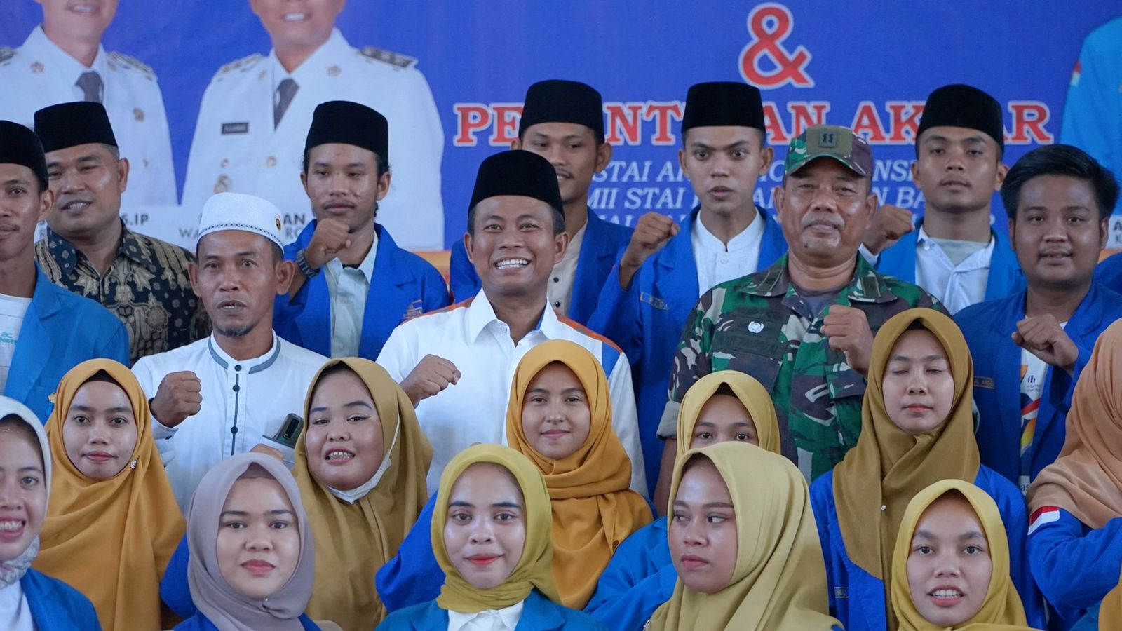 Wabup Rohil Hadiri Pelantikan dan Pelatihan Kader Dasar PMII