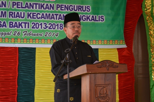 Bupati Herliyan Melantik Pengurus LAMR Tingkat Kecamatan