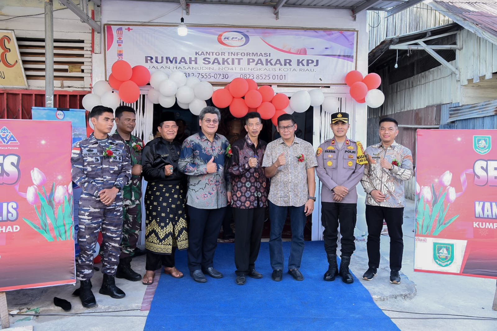 Bupati Bengkalis Resmikan Kantor Informasi Kelompok Perobatan Johor